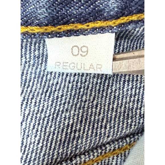 Cruel Girl Jean Jrs Sz 9R 30x31 Slim Blue Dark Wash Straight Leg Cowgirl Rodeo - Picture 7 of 12